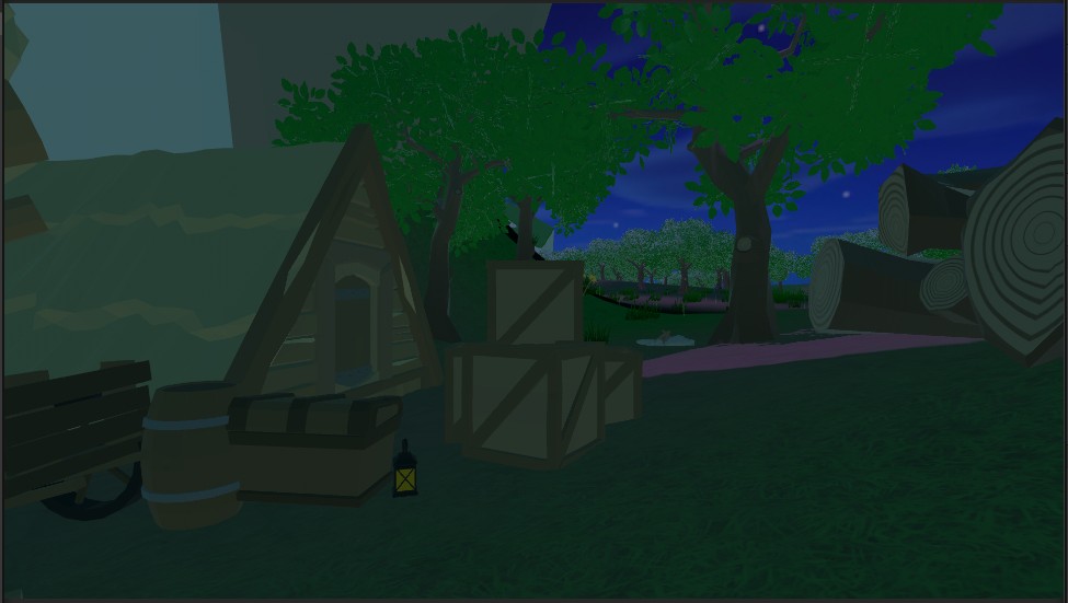 Night-time Campsite